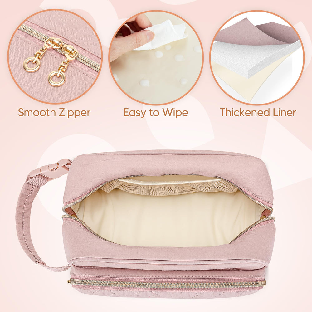 Damero breastmilk cooler bag buckle handle enables stroller attachment