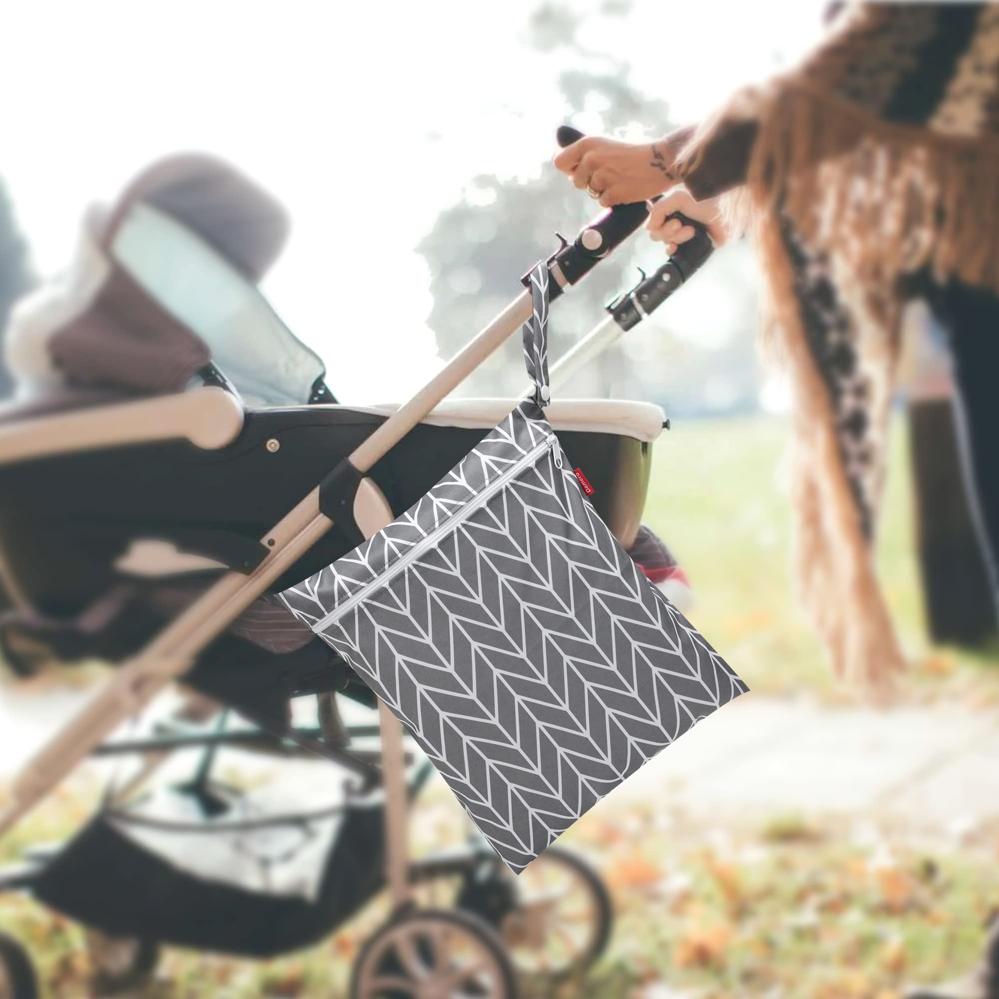 Damero multipurpose bag doubles as a diaper bag for outings