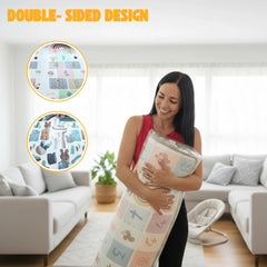 DAN&GO non-toxic XPE surface offers a soft, cushioned touch for babies.