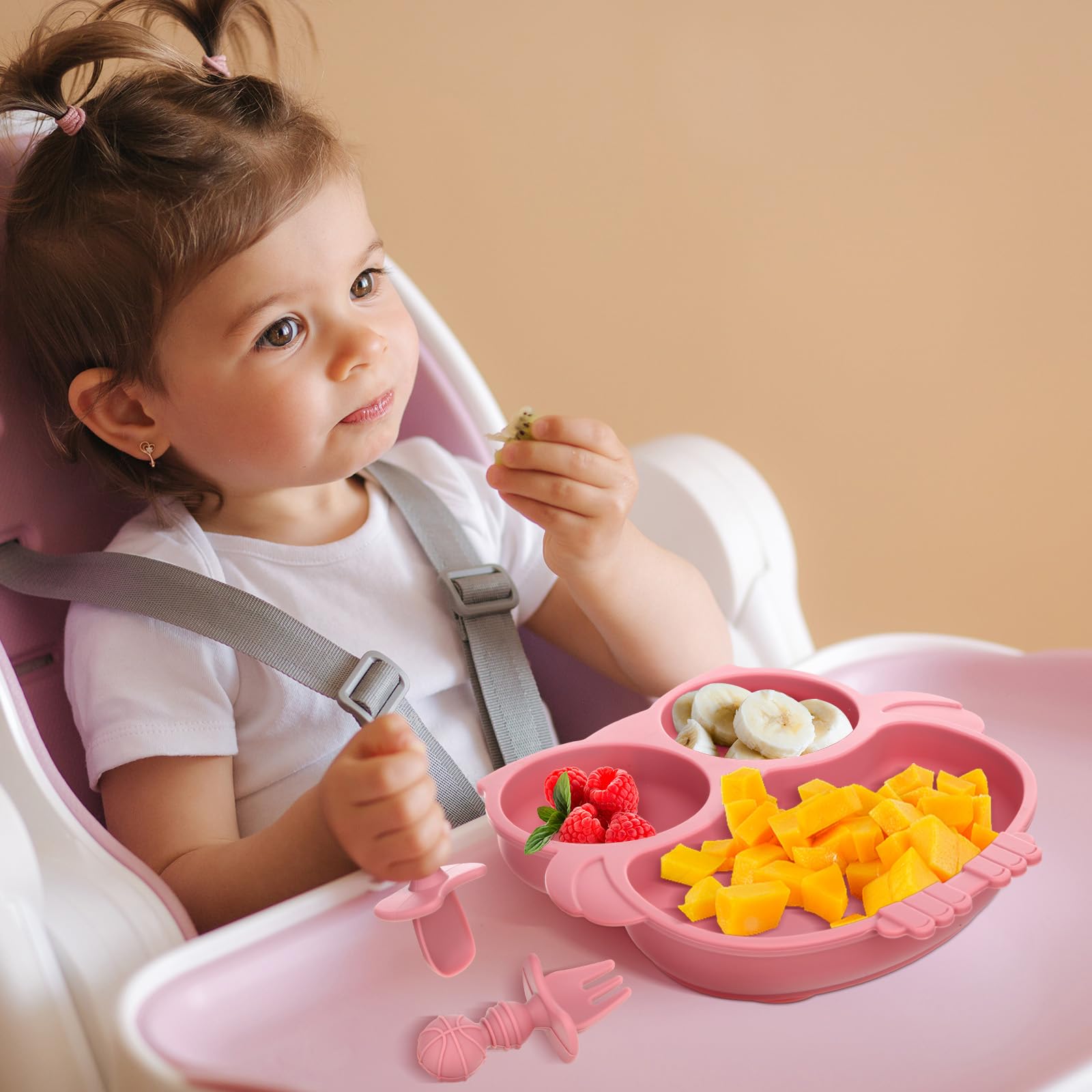 Dandat dishwasher safe plate cleanes easily after meals