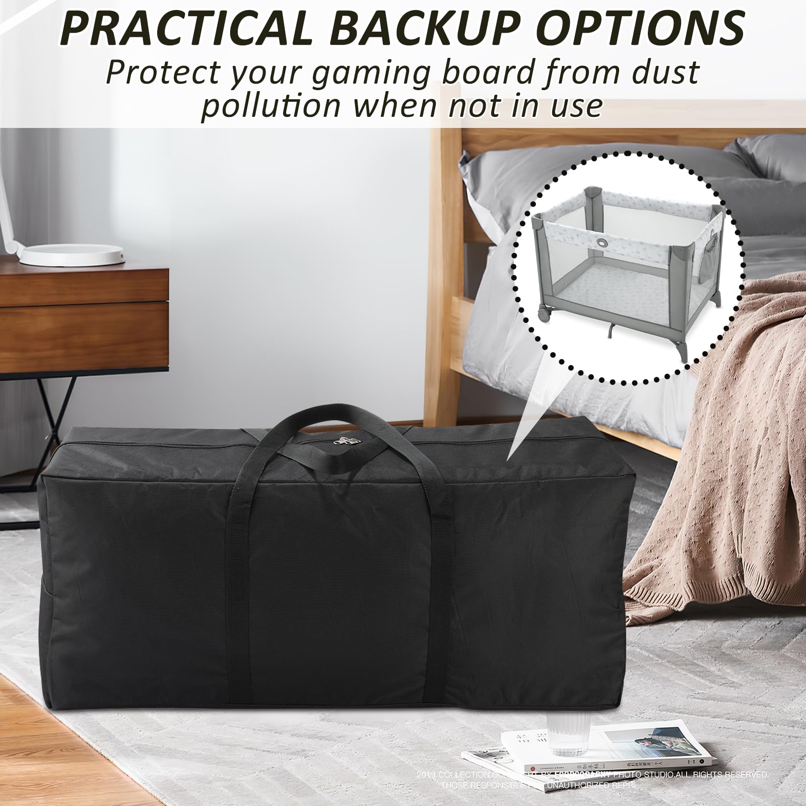 DANHMAO carrying bag folded-compact-storage fits closet or suitcase