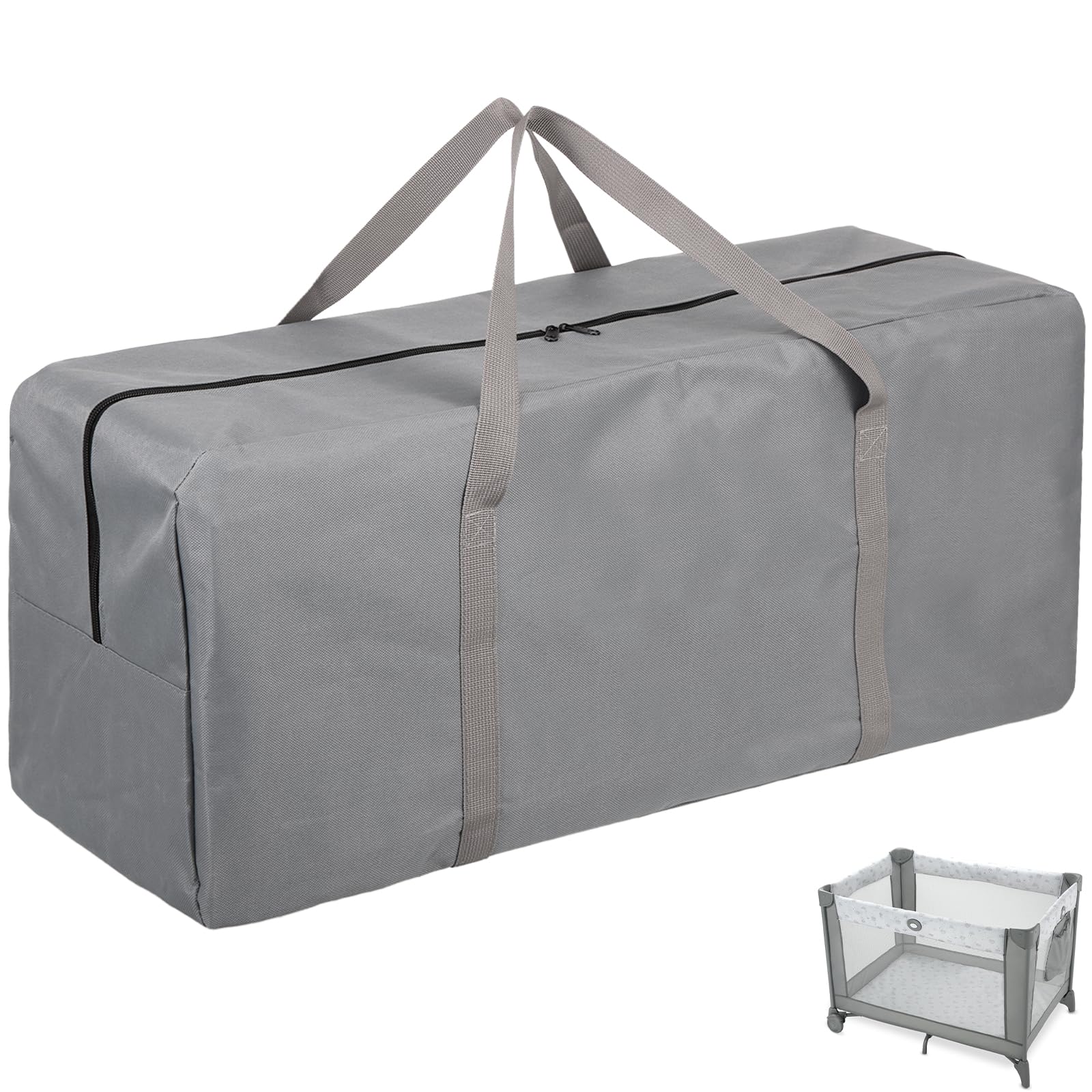 DANHMAO Graco Pack n Play bag open for easy travel storage.