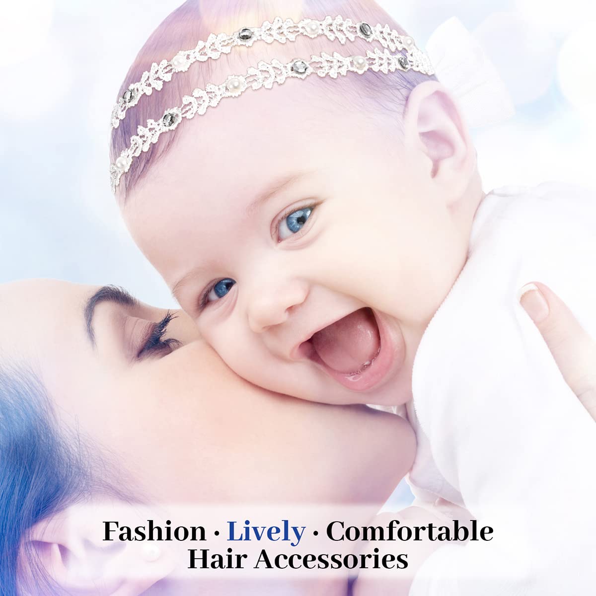 DANMY baby headband for photography sessions creates charming looks