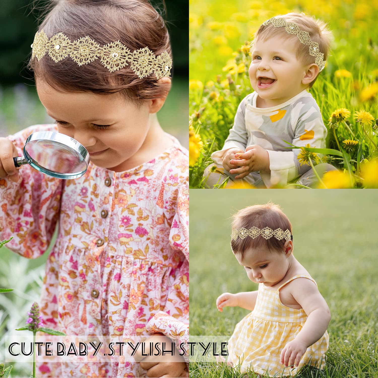 DANMY baby photography headband enhances portrait sessions