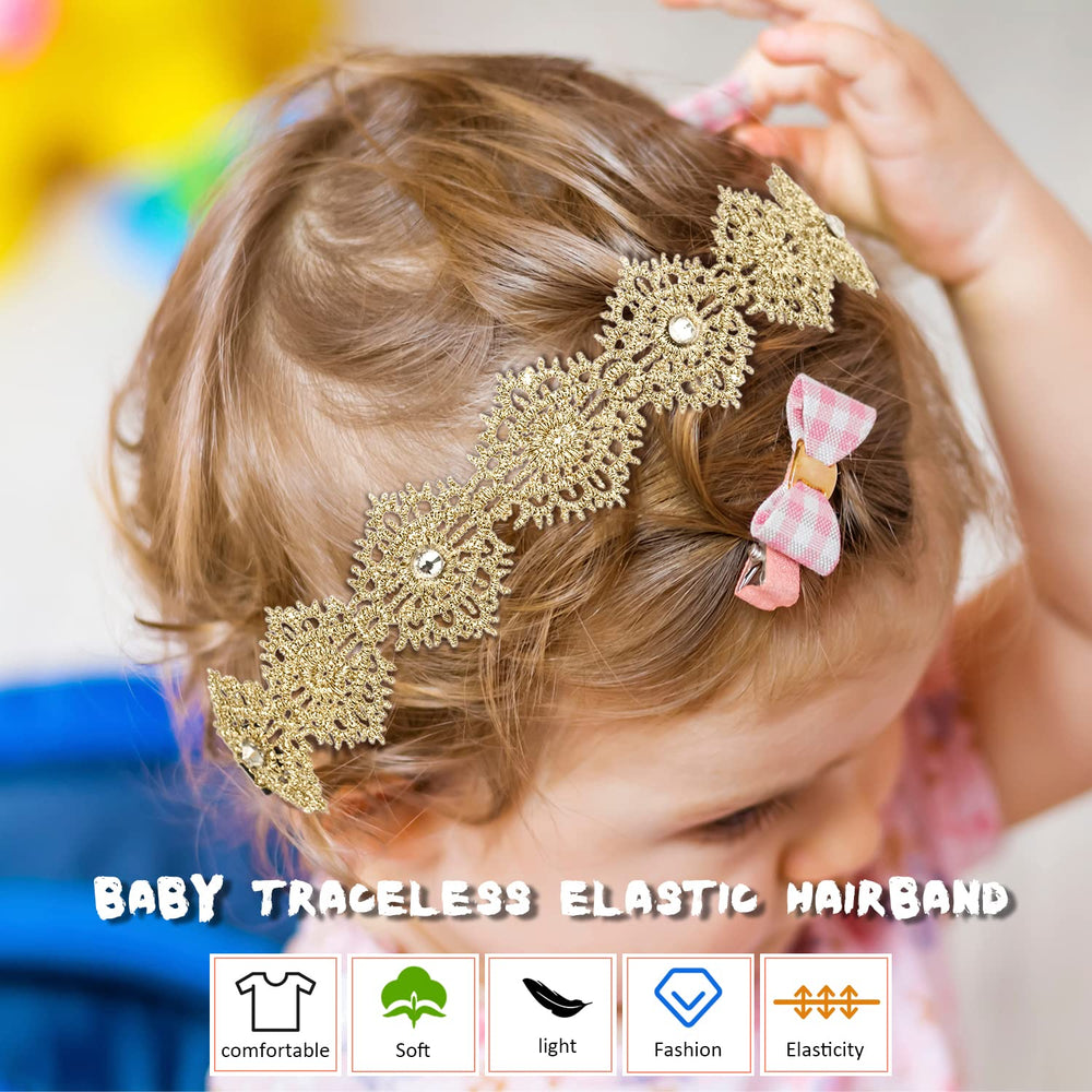 DANMY handmade soft elastic headband comfortable fit