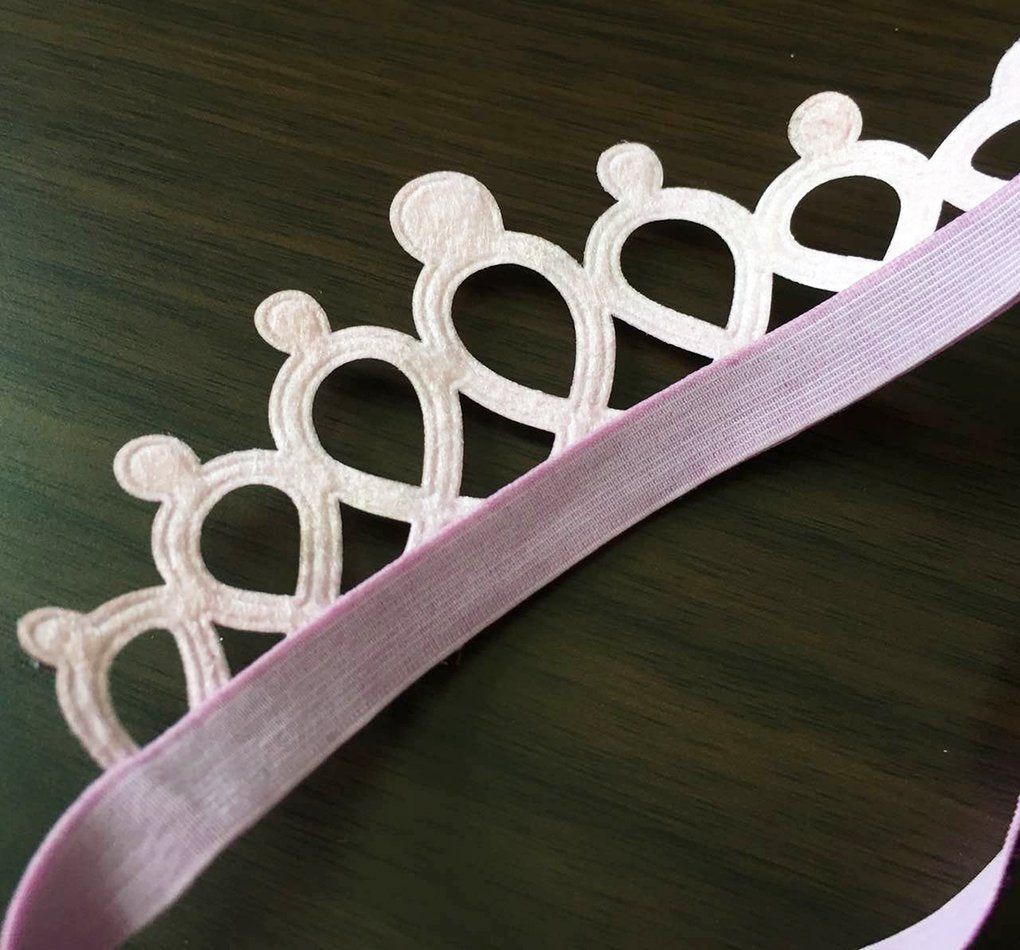 DANMY pearl and diamond ornament headband elevates photoshoots