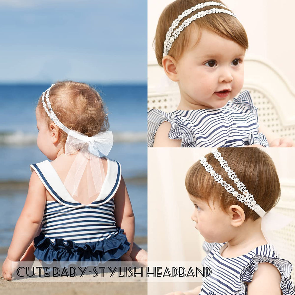 DANMY toddler headband bundle pack offers versatile styling options
