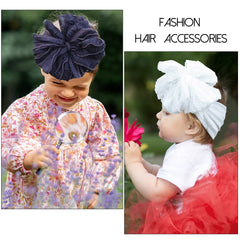 DANMY toddler soft headwrap provides breathable wear during playtime.