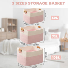 danpinera living room basket supports clutter-free, stylish organization