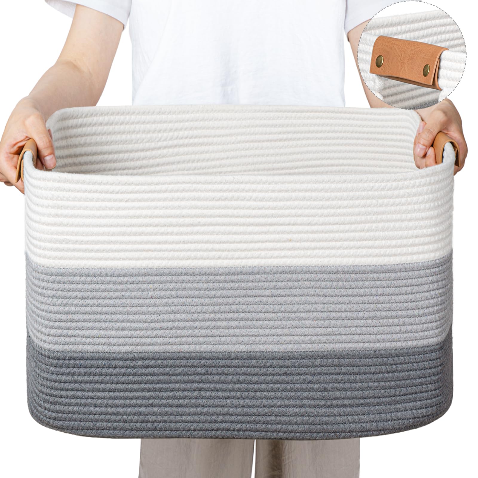 danpinera Blanket Basket folded-storage demonstrates space-saving versatility for compact living spaces