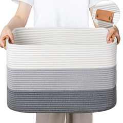 danpinera Blanket Basket folded-storage demonstrates space-saving versatility for compact living spaces