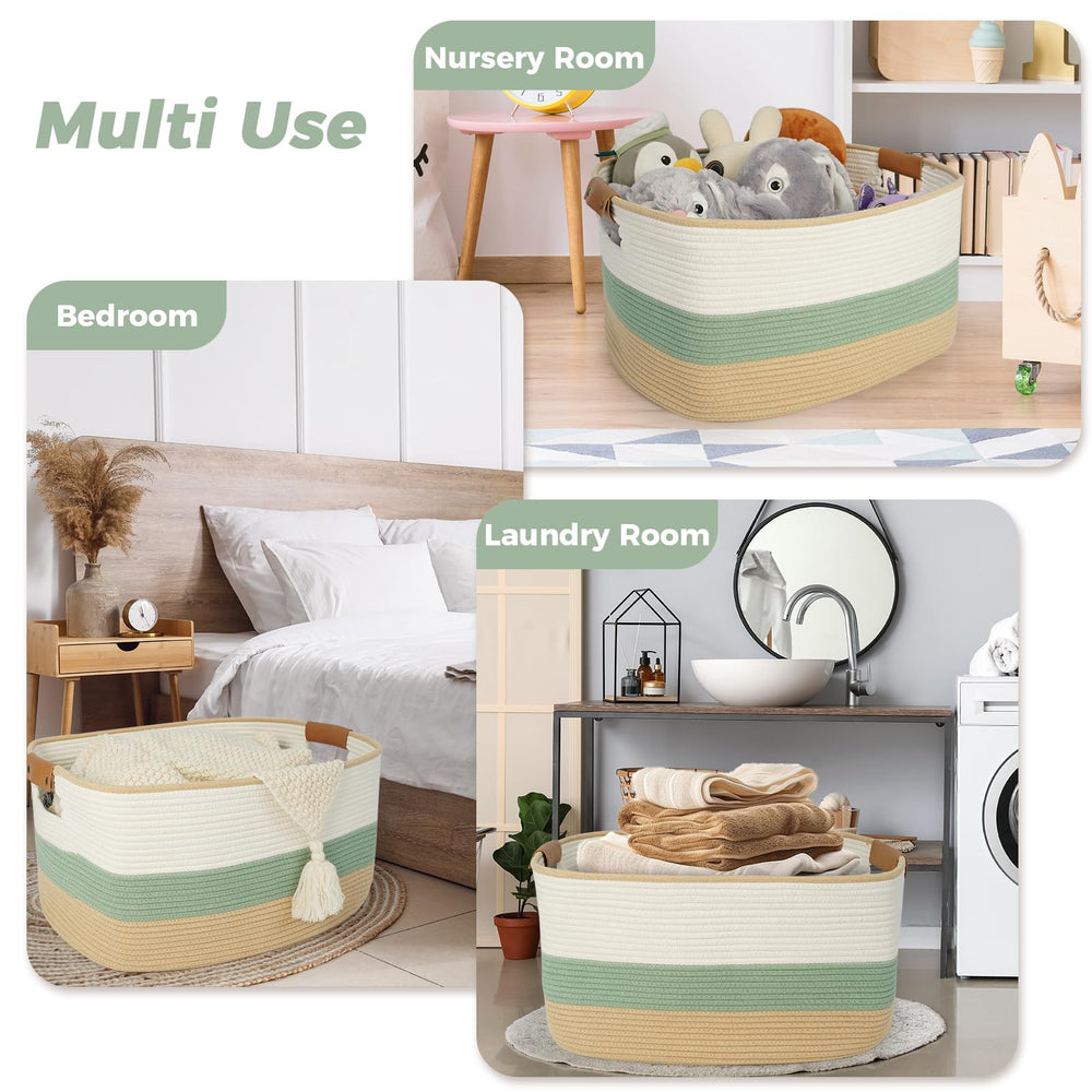 danpinera empty storage basket ready to organize any room
