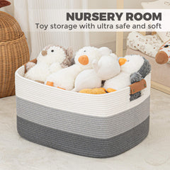 danpinera large woven basket doubles as a stylish laundry hamper