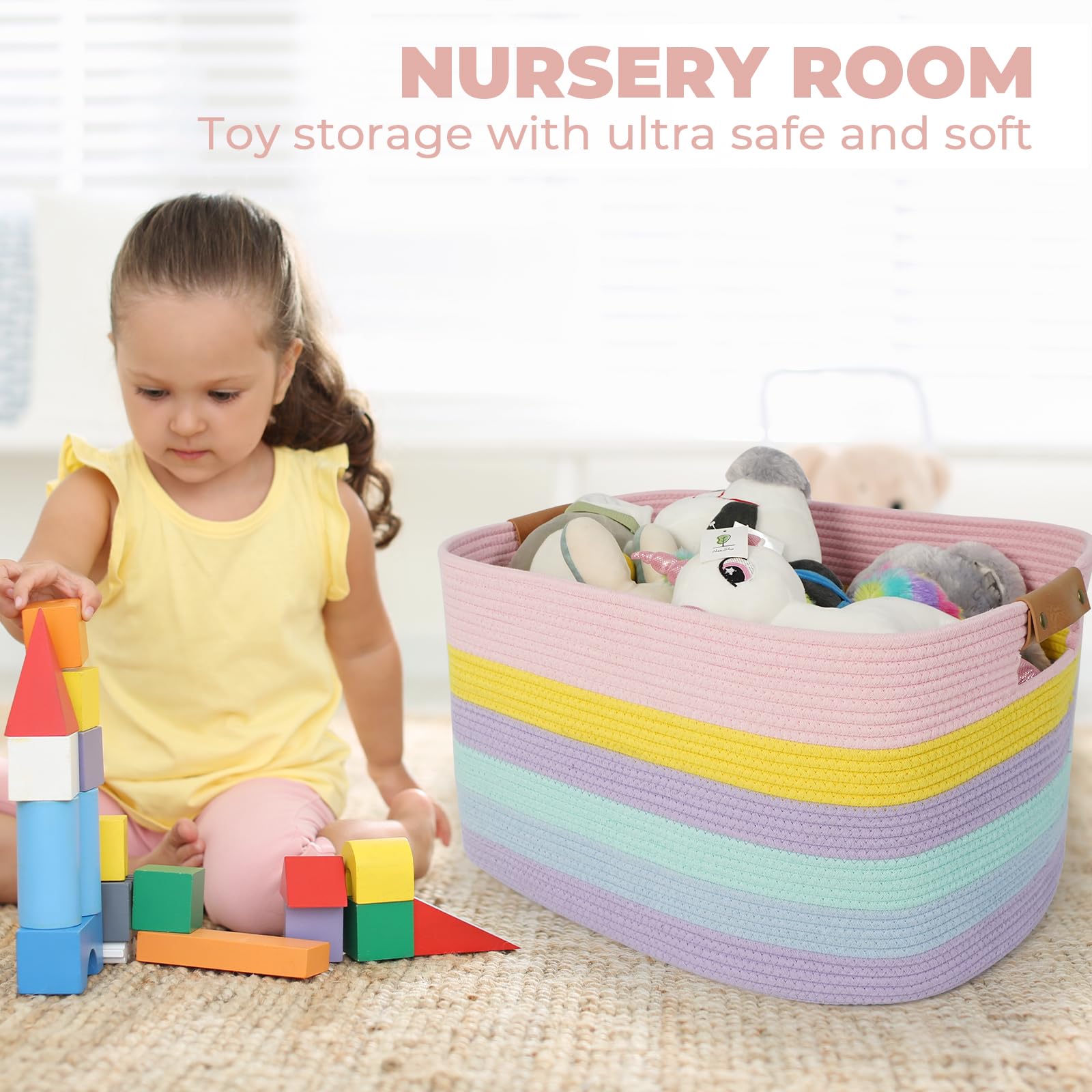 Danpinera basket folded for compact storage demonstrates versatile space-saving.