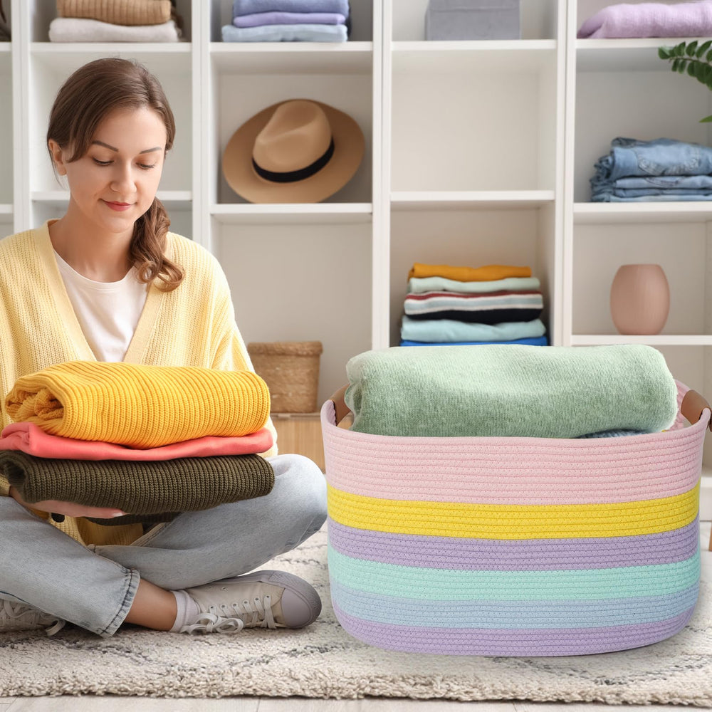 Danpinera nursery use stores toys and pillows neatly.