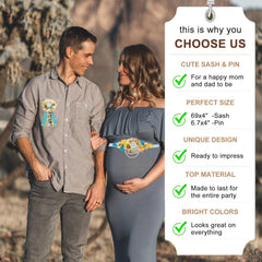 DaperCanly Daddy-to-Be corsage teddy bear adds playful keepsake to baby shower