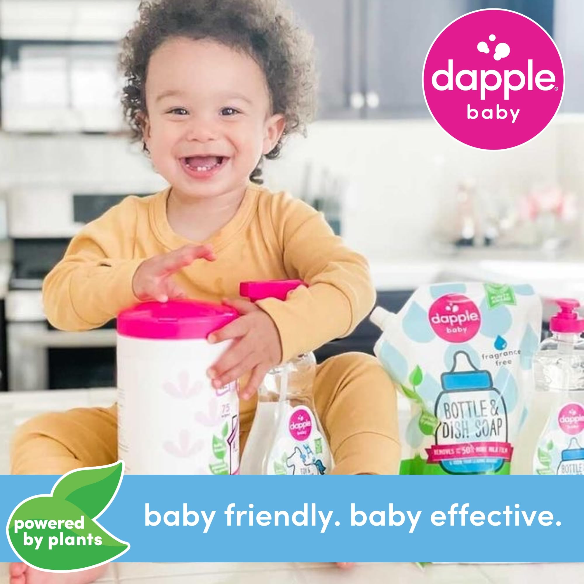 Dapple Pacifier Wipes ready in a diaper bag for quick refresh.