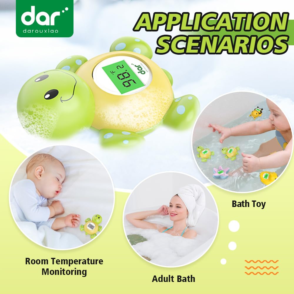 Dar Darouxiao floating bath toy thermometer adds playful value to baths