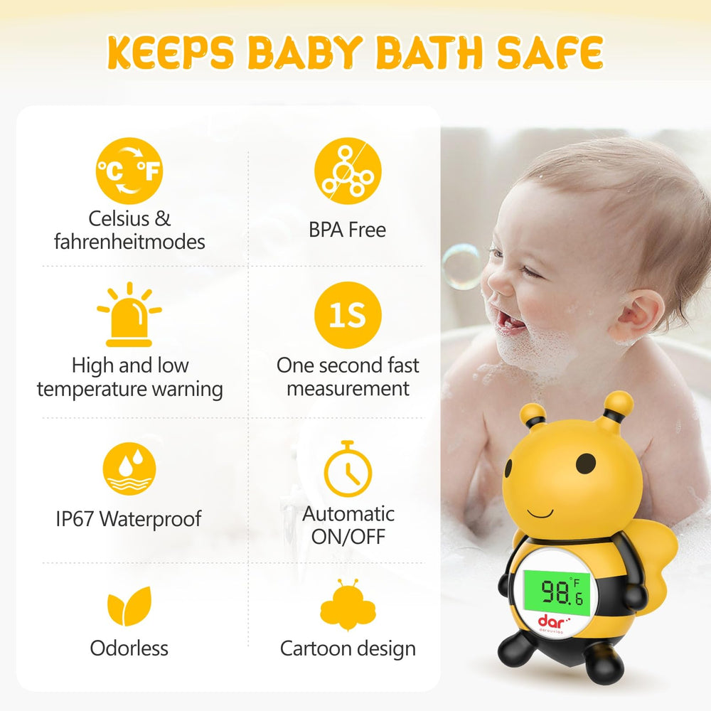 dar darouxiao BPA-free safety material ensures gentle skin contact during baths