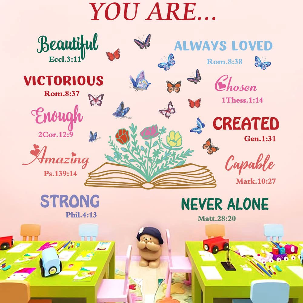 Datesno inspirational quote decor with colorful patterns to personalize spaces.