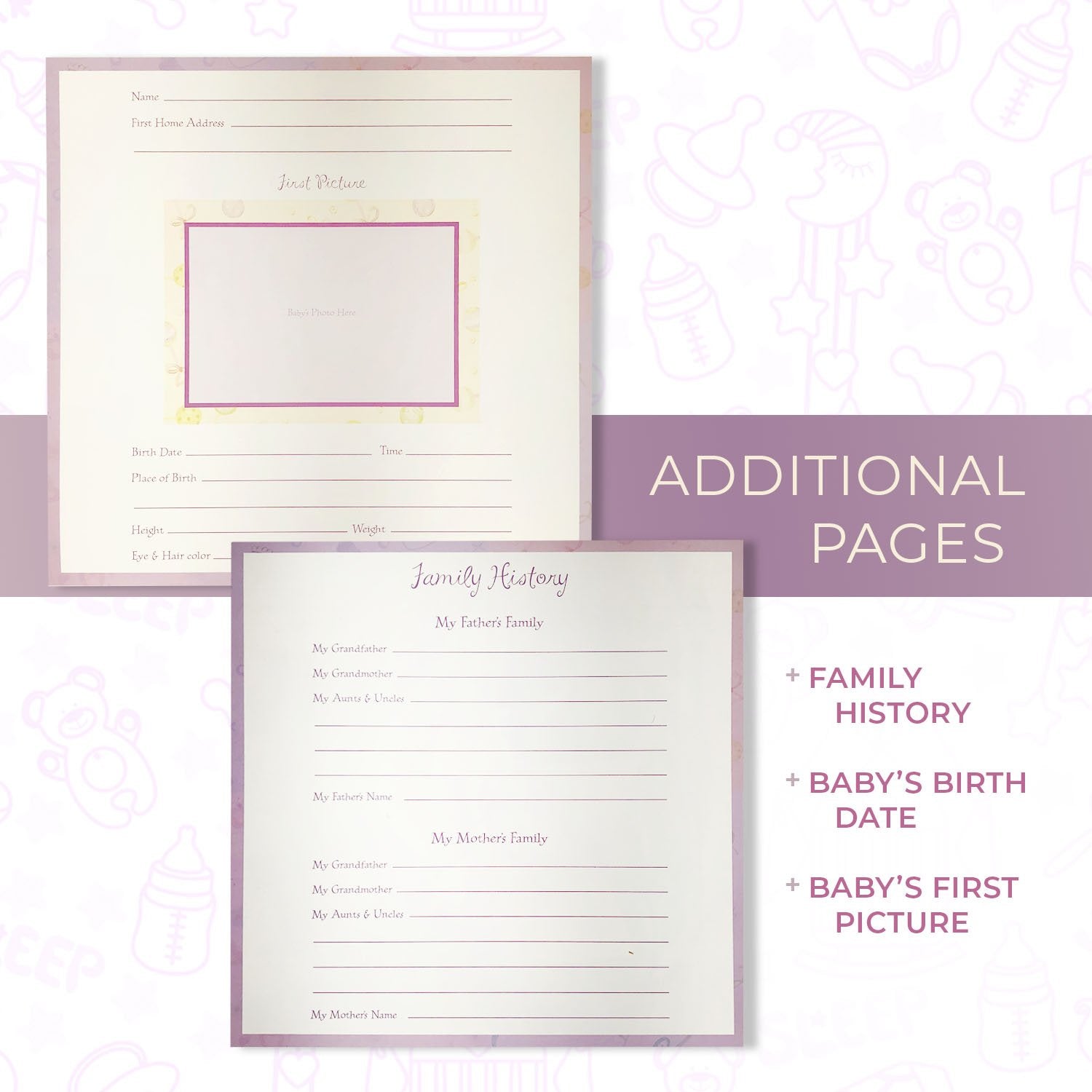 DateWorks gift ready calendar ideal for baby showers and new parents