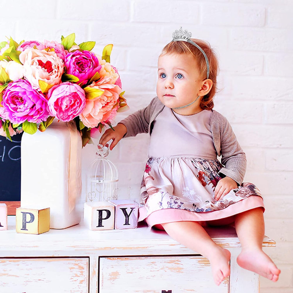 DatingShiny silver crown gift idea for baby showers and holidays.
