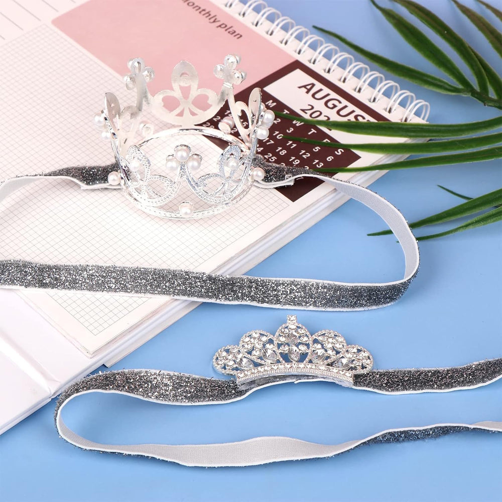 DatingShiny close-up of soft cloth band and alloy crown preventing scalp irritation.
