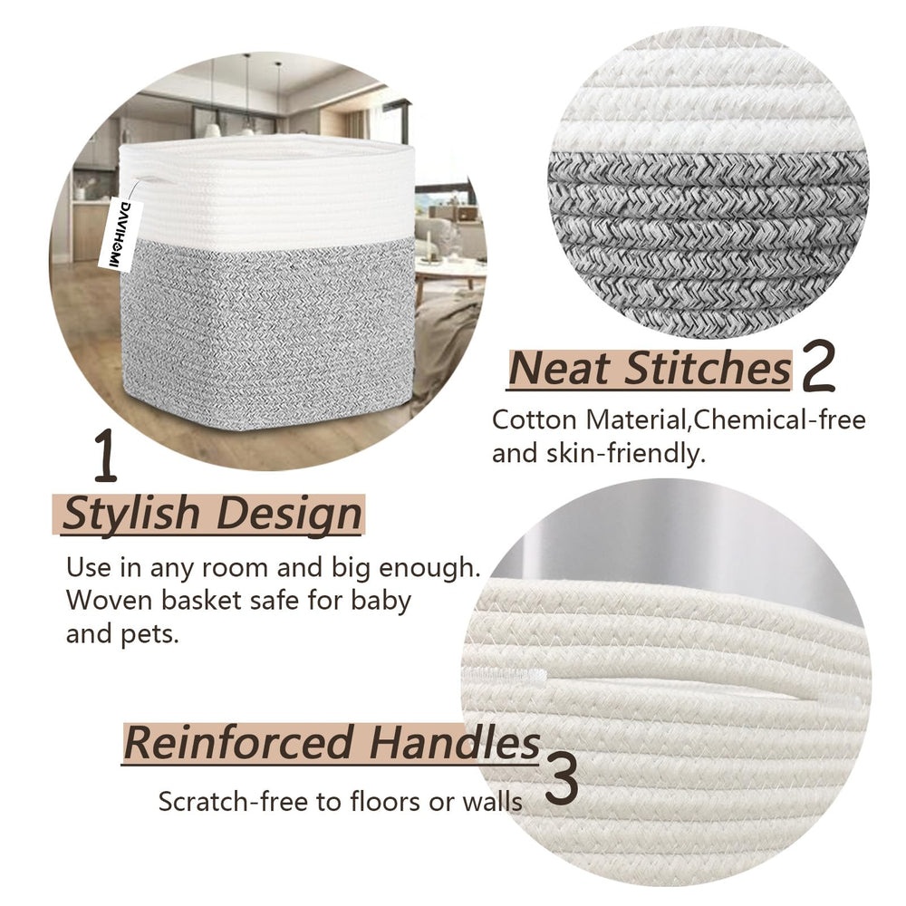 DAVIHOMI kid-friendly toy bin example for clutter-free playroom
