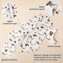 close-up of organic cotton texture highlights breathable, skin-friendly fabric for sensitive baby skin