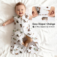 roomy leg area demonstrates ergonomic design supporting natural kicking and hip growth