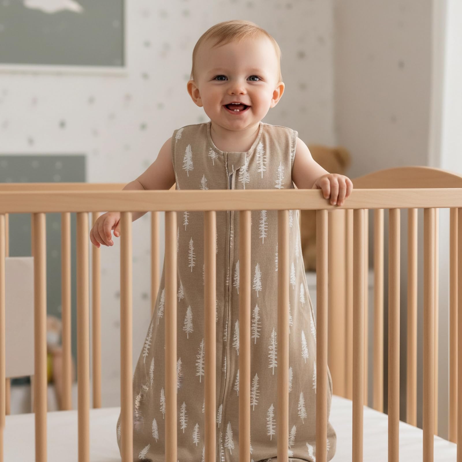 two-pack packaging shows value and ready-to-use sleeping sacks for growing babies