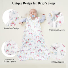 David's Kids sleep sack with 2-way zip shows easy diaper changes.