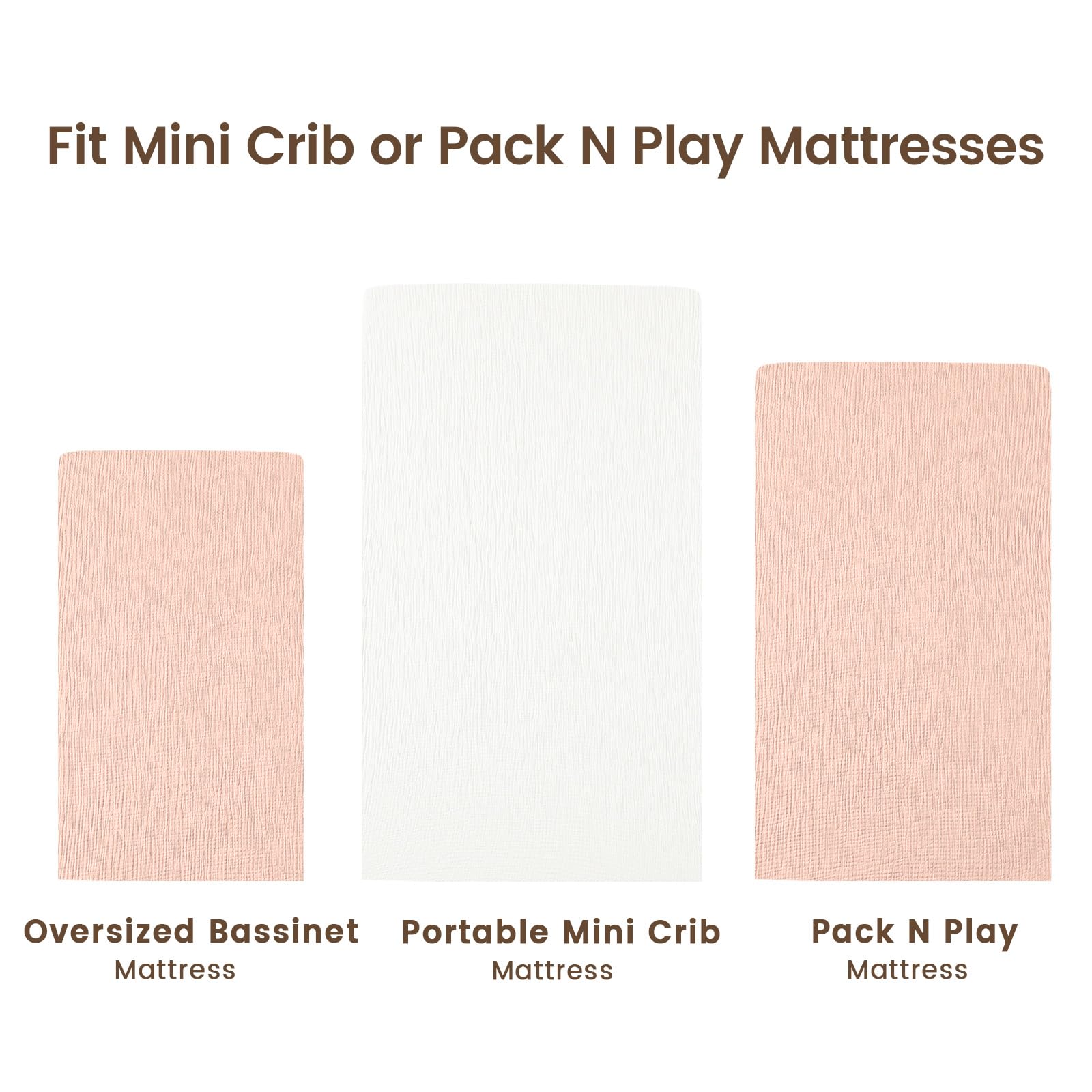 David's Kids baby sleeping on soft muslin sheet highlights comfort and safety