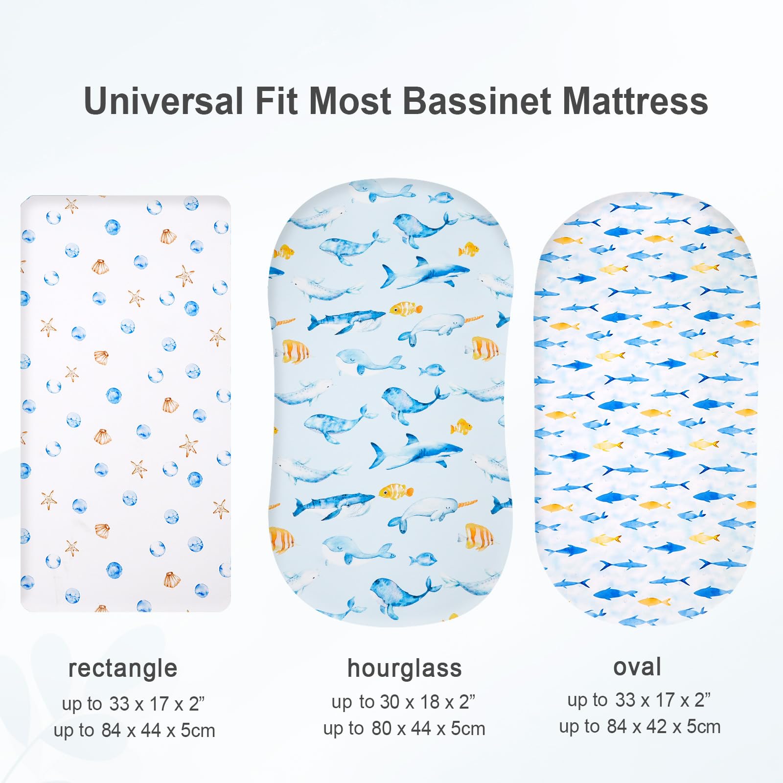 David's Kids bassinet sheets woodland pattern adds gentle charm to bedtime.