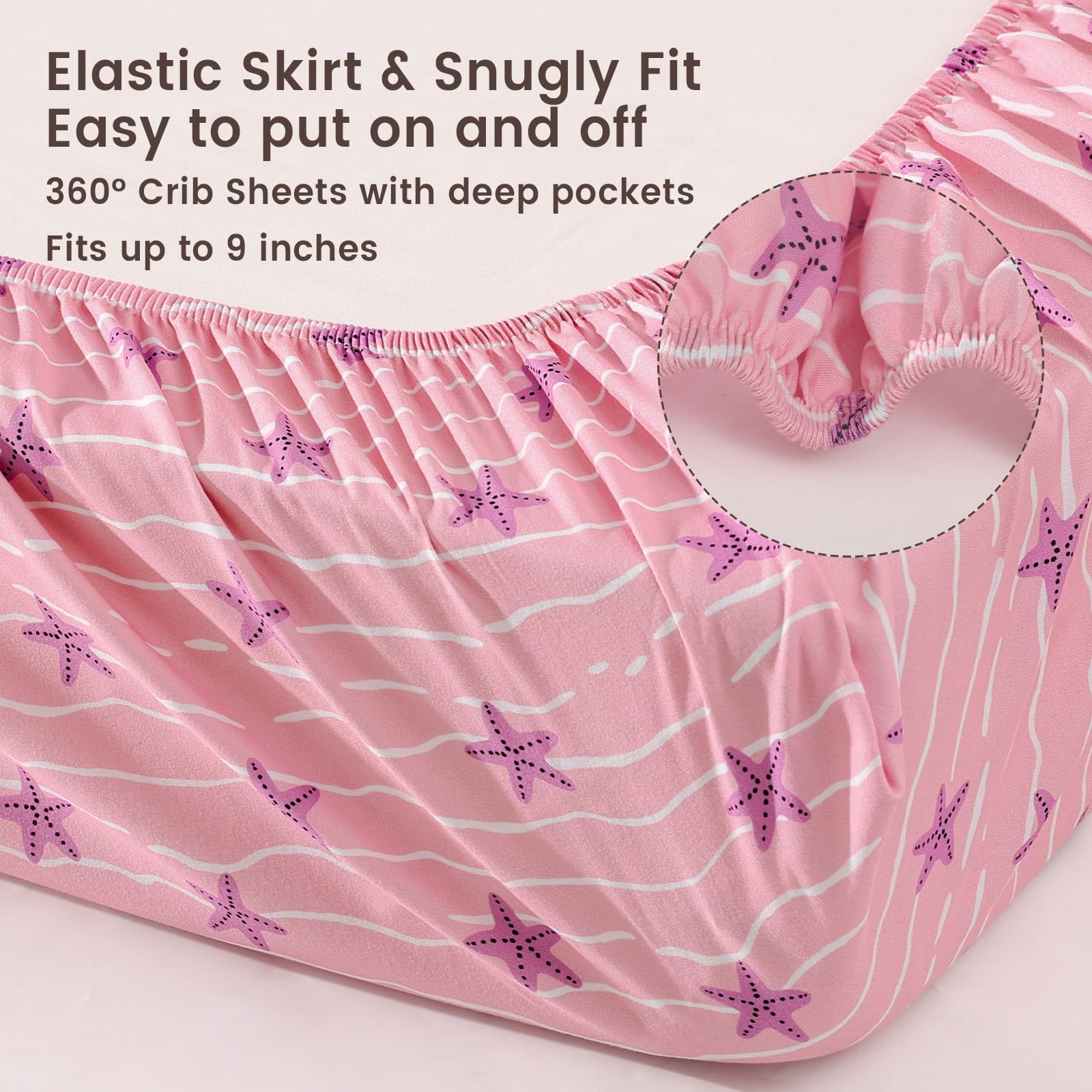 David's Kids bassinet sheets pattern designs including floral and woodland
