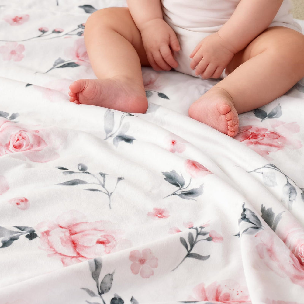 David's Kids soft minky fabric remains durable after multiple uses.