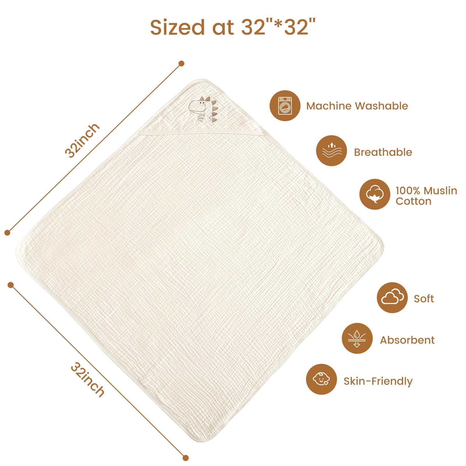 David's Kids soft fabric close-up communicates gentle touch on delicate skin.