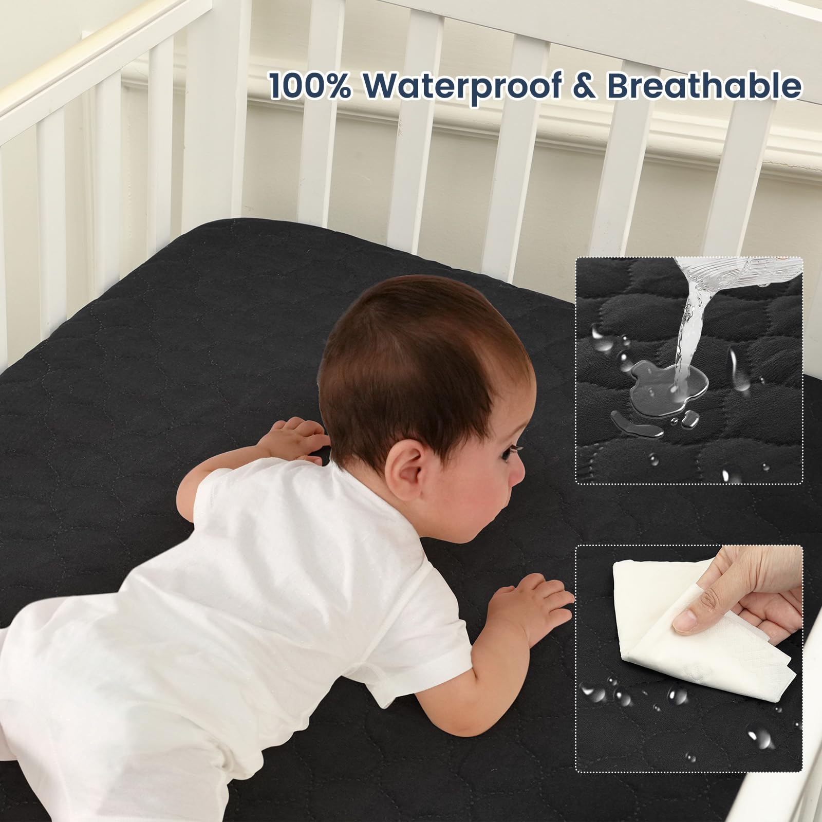 David's Kids machine-washable care makes cleaning simple after spills.