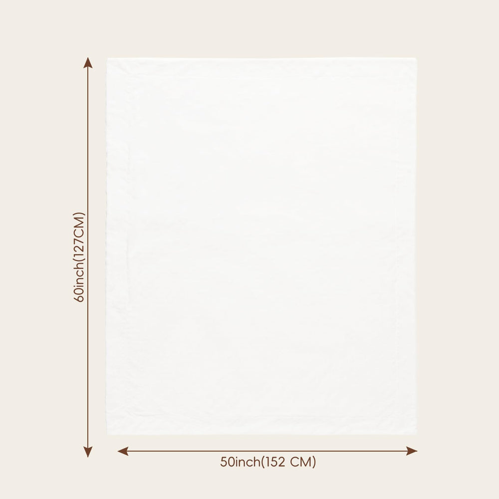 David's Kids blanket care and wash demonstrating colorfast softness