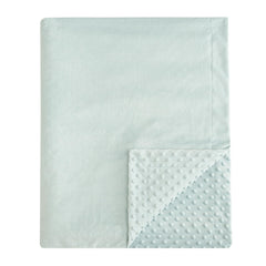 David's Kids Micro Fleece Minky Blanket double-layer softness for cozy naps.