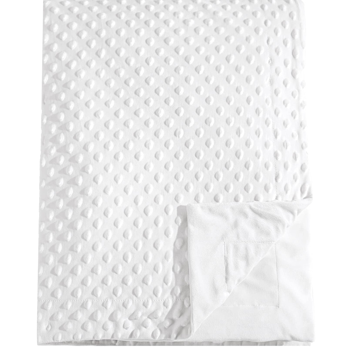 David's Kids blanket front view showing plush softness for baby naps