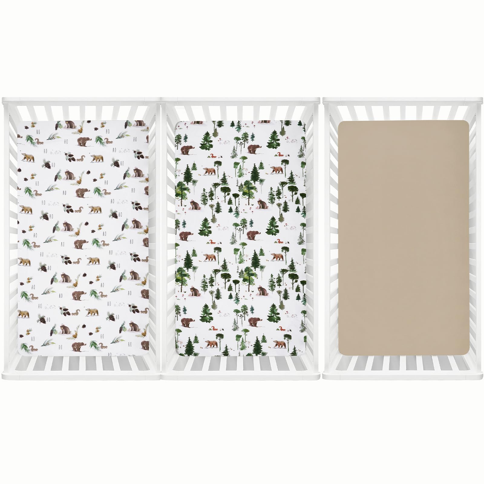 David's Kids microfiber crib sheets feel ultra-soft and breathable