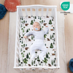david's kids mini crib sheets breathable microfiber weave promotes airy naps