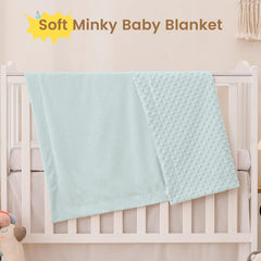 David's Kids Minky Blanket 30x40 inches ideal crib blanket or stroller companion.
