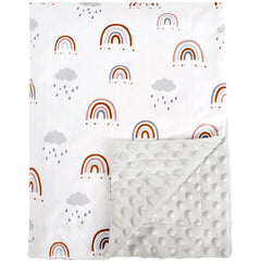 David's Kids Minky Blanket double-layer texture for year-round comfort.