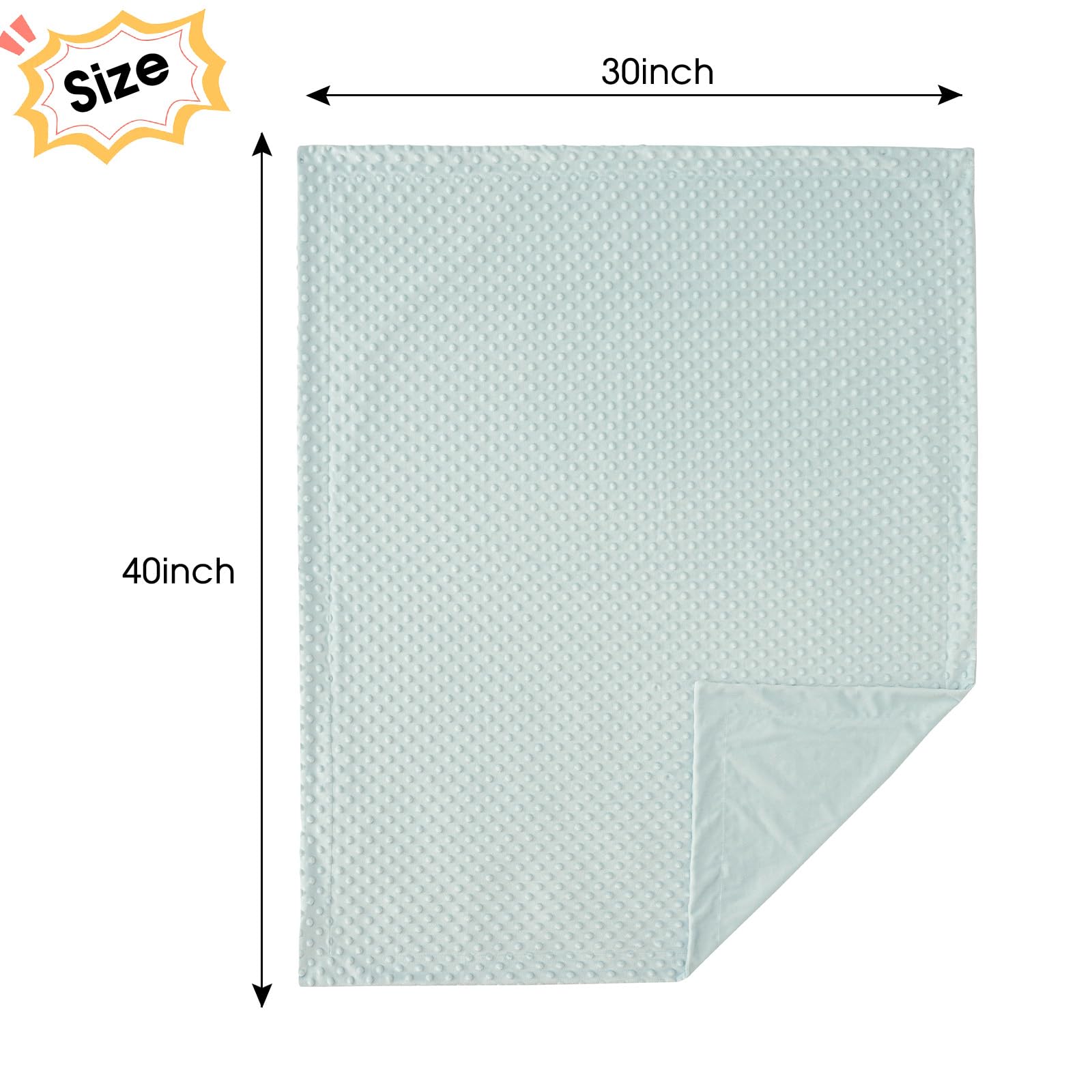 David's Kids Minky Blanket machine washable and durable for everyday use.