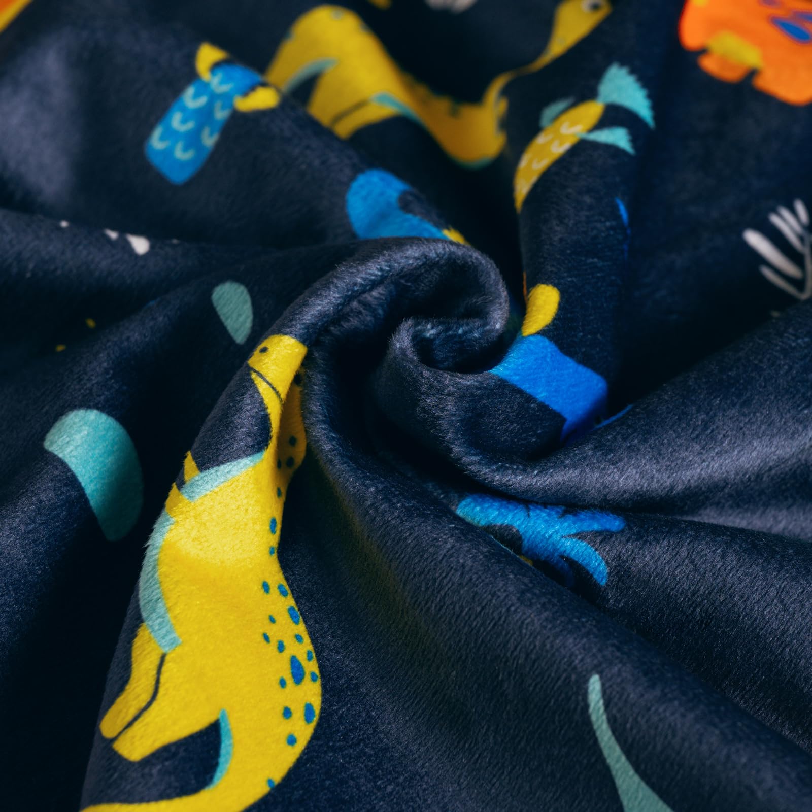David's Kids Minky blanket rainbow pattern brings cheerful vibes to crib time