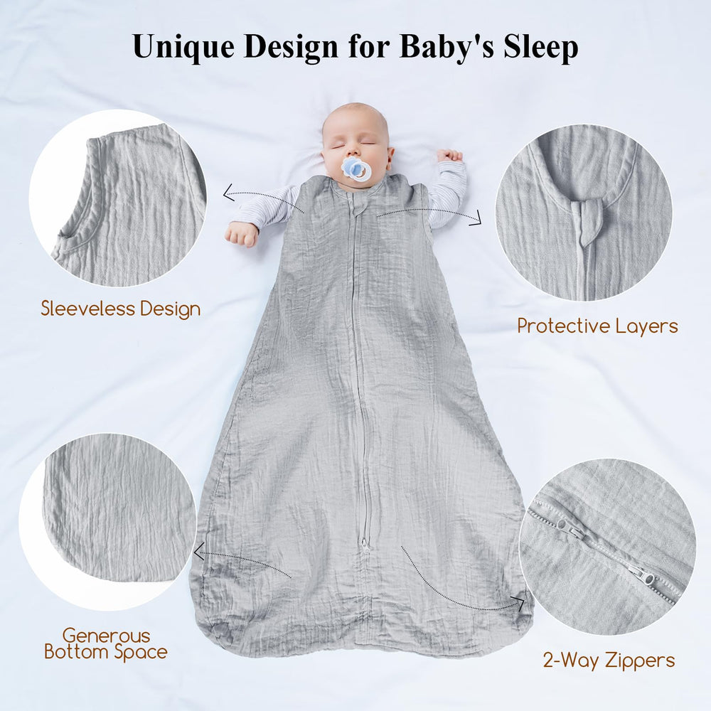 David's Kids bubble-weave muslin close-up shows soft, breathable fabric.
