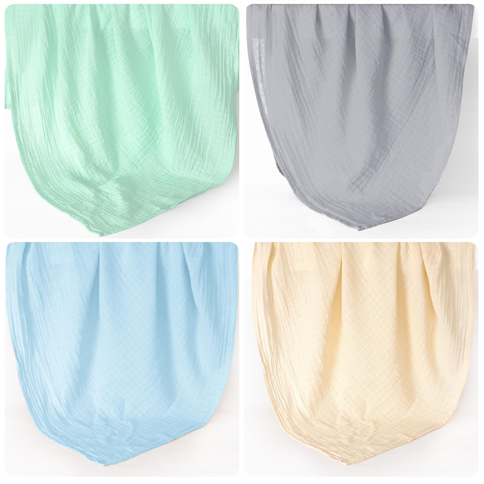 David's Kids gift-ready muslin blankets boxed for baby shower gifting.