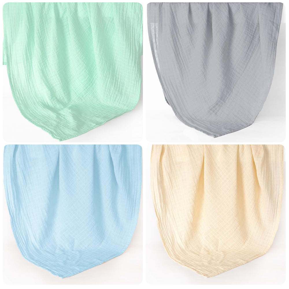 David's Kids gift-ready muslin blankets boxed for baby shower gifting.